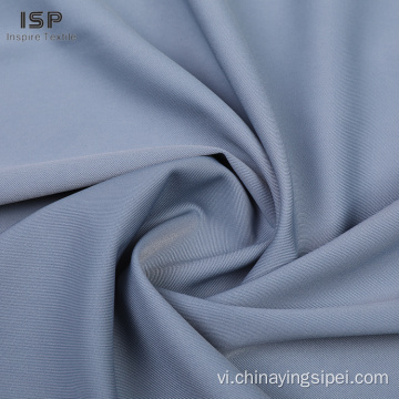 Stock Lot Spun Twill Dyed Polyester Fabric